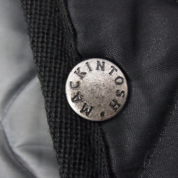 実際に弊社で買取させて頂いたMACKINTOSH/マッキントッシュ キルティングジャケット ブラック/Lの画像 4枚目