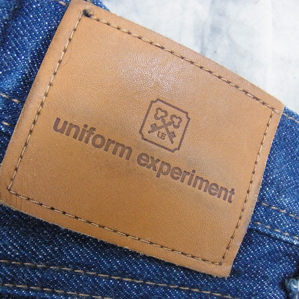 実際に弊社で買取させて頂いたuniform experiment SOPH./ソフ/ソフネット パッチワークデニム RECONSTRUCTED SLIMーFIT/30の画像 2枚目