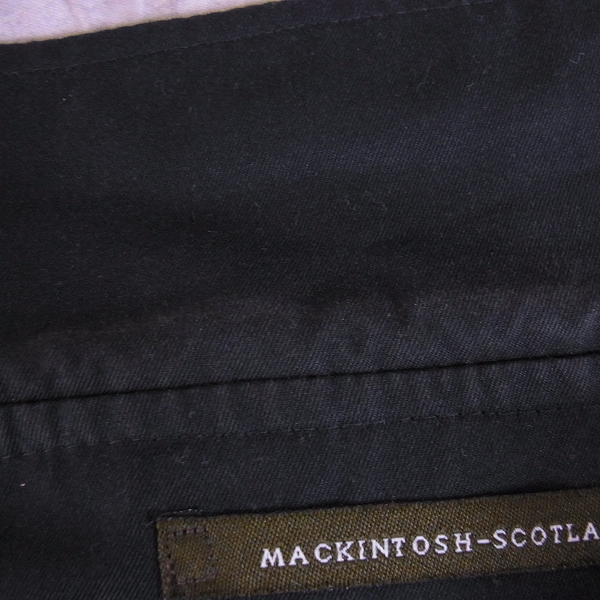 実際に弊社で買取させて頂いたMACKINTOSH/マッキントッシュ  トレンチジャケット ブラック/38の画像 5枚目