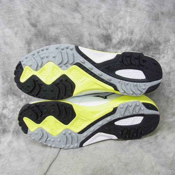 実際に弊社で買取させて頂いたMIZUNO/ミズノ ゴルフシューズ ネクスライト 002ボア ダイヤル式/51GM152692/ホワイト×イエロー/25.5cm/3Eの画像 2枚目