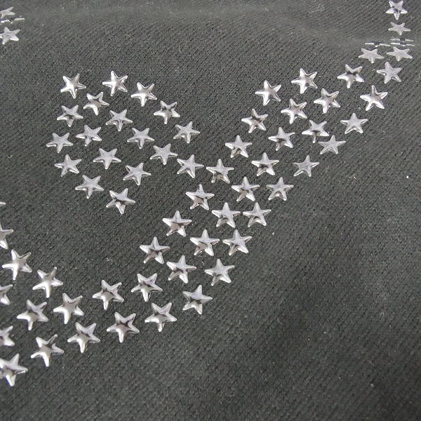 実際に弊社で買取させて頂いた lucien pellat-finet/ルシアンペラフィネ スタースカルTシャツ/Mの画像 6枚目