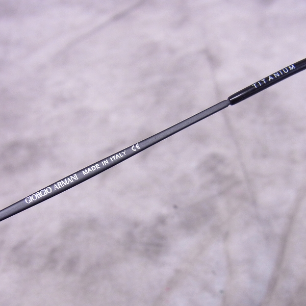 実際に弊社で買取させて頂いたGIORGIO ARMANI/ジョルジオアルマーニ 丸メガネ/眼鏡フレーム AR5027-Tの画像 4枚目