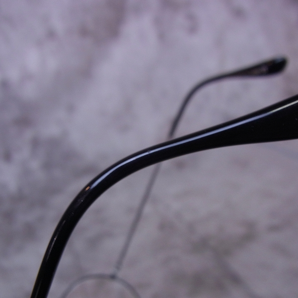 実際に弊社で買取させて頂いたOliver Goldsmith/オリバー ゴールドスミス oliver oval/pro Titanium 眼鏡/メガネフレームの画像 5枚目