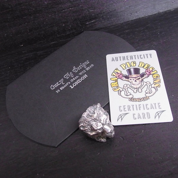クレイジーピッグ CRAZY PIG DESIGNS LION HEAD ライオンヘッド