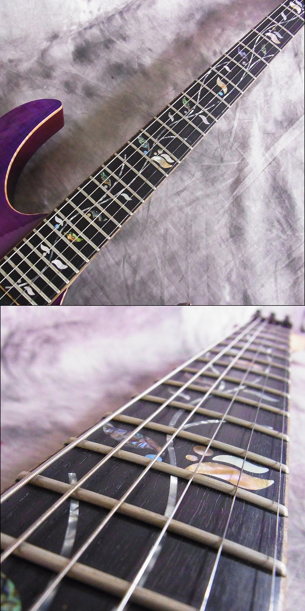 実際に弊社で買取させて頂いた★Ibanez/アイバニーズ j.custom エレキギター RG8520ZE フジゲン製 純正ハードケース付きの画像 2枚目