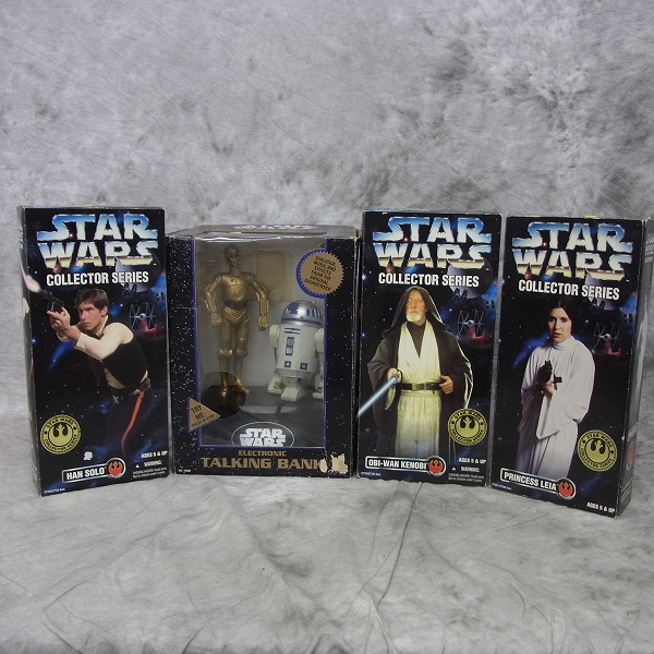 実際に弊社で買取させて頂いたSTAR WARS/スターウォーズ TALKING BANK、COLLECTOR SERIES等 4点セット