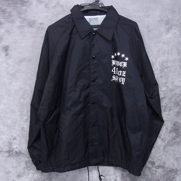 実際に弊社で買取させて頂いた40ozNYC×BLACK SCALE/フォーティーオンス×ブラックスケール ナイロンコーチジャケット L