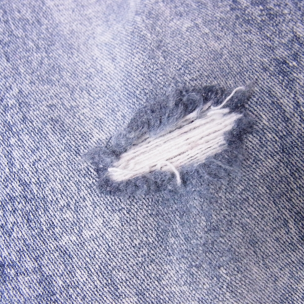 実際に弊社で買取させて頂いたBURBERRY BLUE LABEL/バーバリーブルーレーベル デニムスキニーパンツ/38の画像 6枚目