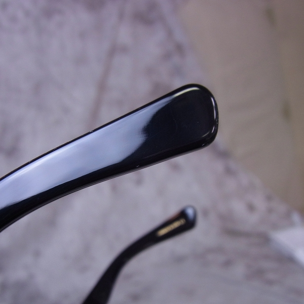 実際に弊社で買取させて頂いたOliver Goldsmith/オリバー ゴールドスミス CONSUL-s nero 眼鏡/メガネフレームの画像 5枚目