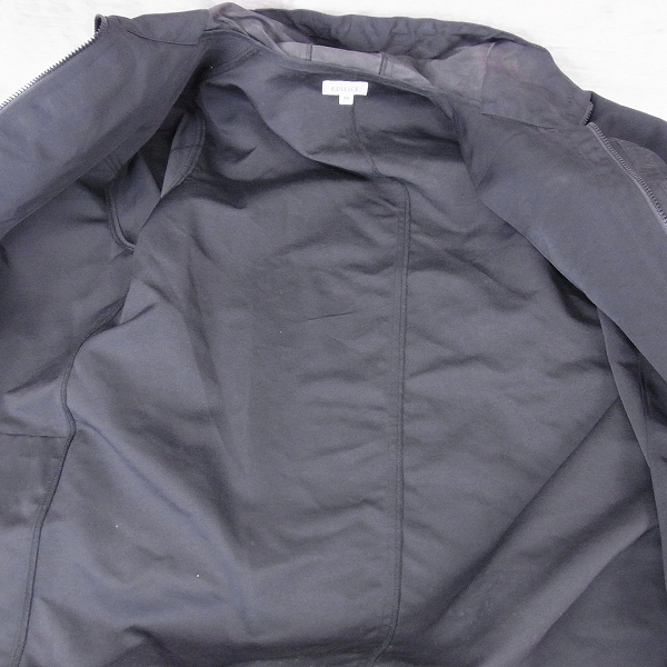 実際に弊社で買取させて頂いたEDIFICE/エディフィス ナイロンZIPアップジャケット ブラック Mの画像 3枚目