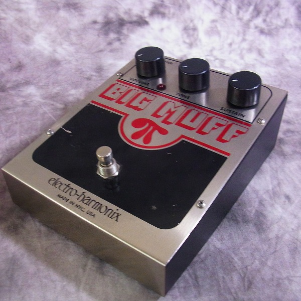 実際に弊社で買取させて頂いたELECTRO-HARMONIX エレハモ USA BIG MUFF/ビッグマフ エフェクター