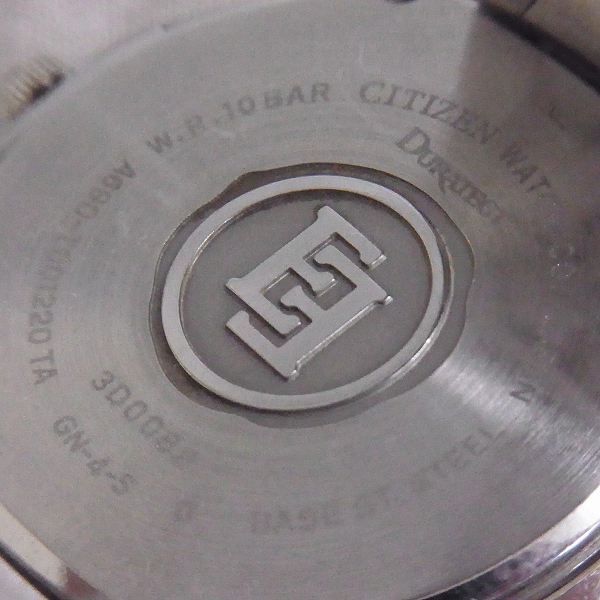 実際に弊社で買取させて頂いたCITIZEN/シチズン  腕時計 EXCEED/エクシード  A690-T001220TA GN-4-S【動作未確認】の画像 6枚目