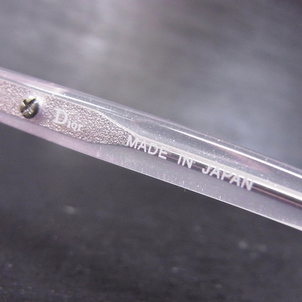 実際に弊社で買取させて頂いたChristian Dior/クリスチャン ディオール フルリム 眼鏡/メガネフレーム/CD-7025Jの画像 4枚目