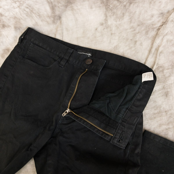 実際に弊社で買取させて頂いたLAD MUSICIAN/ラッドミュージシャン テーパード ストレッチスキニーパンツ 42の画像 2枚目