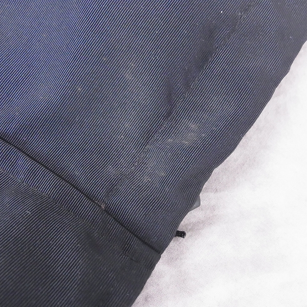 実際に弊社で買取させて頂いたEDIFICE/エディフィス ナイロンZIPアップジャケット ブラック Mの画像 8枚目