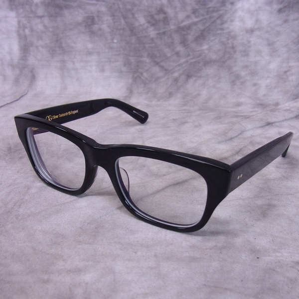 実際に弊社で買取させて頂いたOLIVER GOLDSMITH/オリバーゴールドスミス 度入り眼鏡 CONSUL-s/NERO