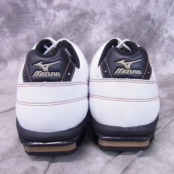 実際に弊社で買取させて頂いたMIZUNO/ミズノ ゴルフシューズ ワイドスタイル ホワイト/45KM02801/25.0cm/4Eの画像 1枚目