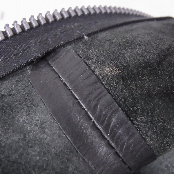 実際に弊社で買取させて頂いたBACKLASH/バックラッシュ レザー 三日月型ショルダーバッグ/バナナバッグ の画像 5枚目