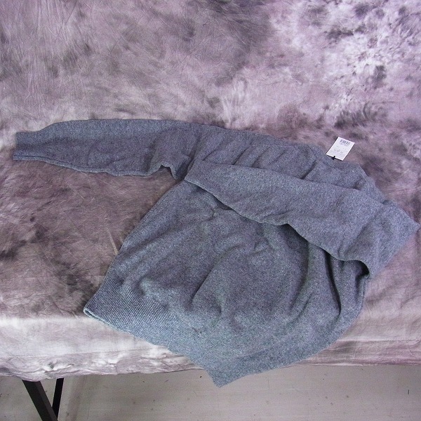 実際に弊社で買取させて頂いたBURBERRY LONDON/バーバリーロンドン ゴルフウェア 長袖セーター グレー/Mの画像 3枚目