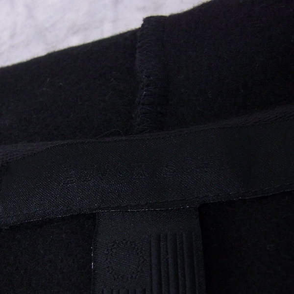 実際に弊社で買取させて頂いたBLACK SCALE/ブラックスケール ジップアップロゴパーカー Lの画像 2枚目