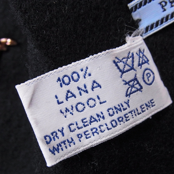 PRADA/プラダ ビーズロゴデザイン ウールマフラー/ストールの