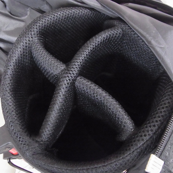 実際に弊社で買取させて頂いた★Le coq sportif/ル・コック スタンドキャディバッグ QQ1200 ブラックの画像 3枚目