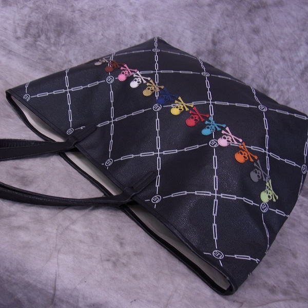 実際に弊社で買取させて頂いたuniform experiment×mastermind  BMS限定 PVCトート リバーシブルの画像 2枚目