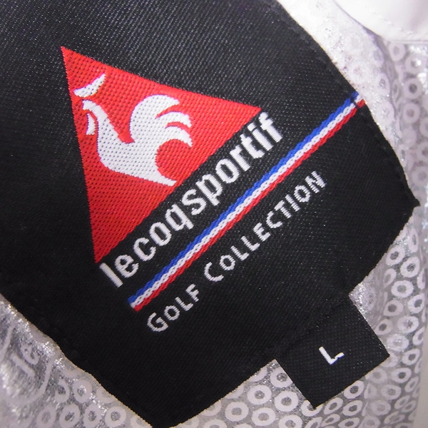実際に弊社で買取させて頂いたle coq sportif /ルコックスポルティフ ゴルフウェア ジャージセットアップ/L/LLの画像 2枚目