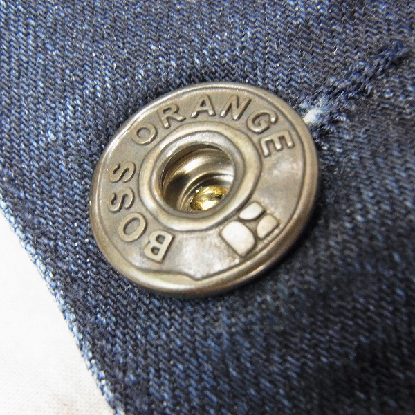 実際に弊社で買取させて頂いたHUGO BOSS/ヒューゴボス インディゴ デニムジャケット Sの画像 7枚目