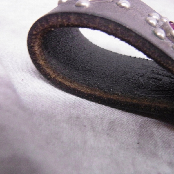 実際に弊社で買取させて頂いたHTC/エイチティーシー　ベルトループ/スタッズレザーキークリップの画像 4枚目