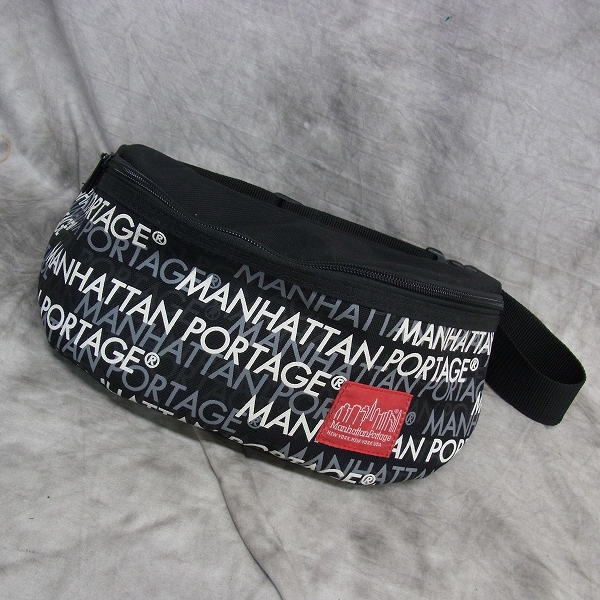 実際に弊社で買取させて頂いたManhattan Portage/マンハッタンポーテージ ウエストバッグ ロゴ 総柄