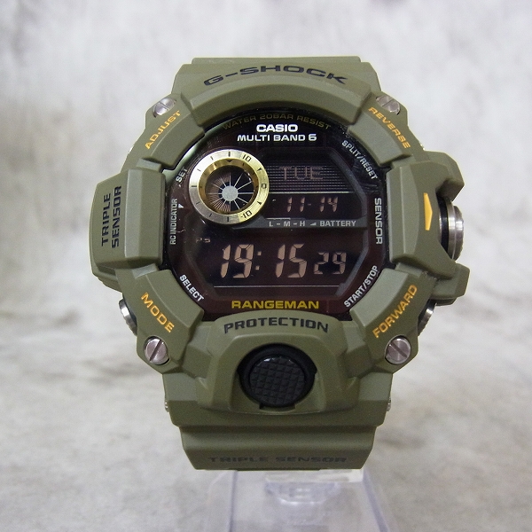 G-SHOCK レンジマン マルチバンド6/電波ソーラー GW-9400-3CRの買取 ...