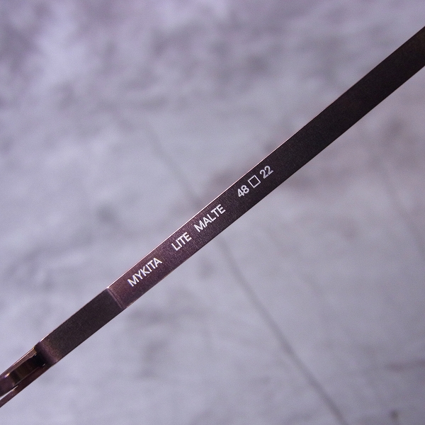 実際に弊社で買取させて頂いたMYKITA/マイキータ LITE  MALTE ボストン型 眼鏡/メガネフレームの画像 4枚目