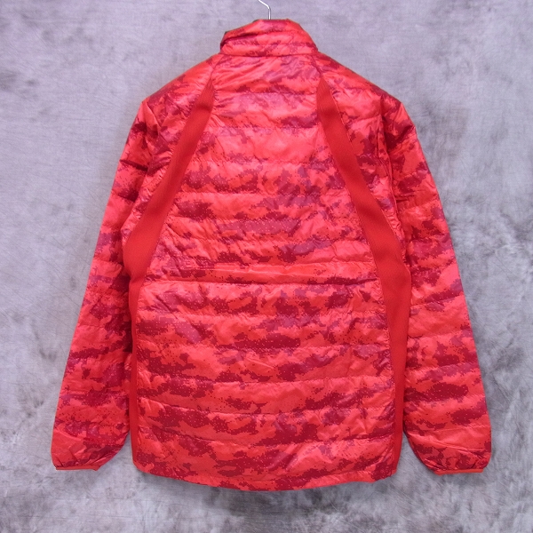 実際に弊社で買取させて頂いた【未使用】MIZUNO/ミズノ ゴルフウェア リフレクションギア ダウンジャケット レッド/Lの画像 1枚目