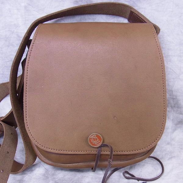 実際に弊社で買取させて頂いたRockSteady×PORTER/ロックステディ×ポーターRSW LEATHER SHOULDER BAG ブラウンの画像 0枚目
