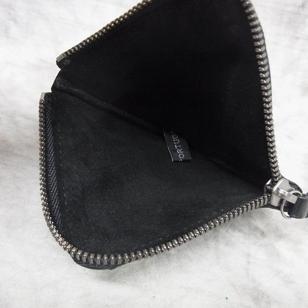 実際に弊社で買取させて頂いたANN DEMEULE MEESTER/アンドゥムルメステール L字ファスナー レザーコインケース ロングストラップの画像 2枚目