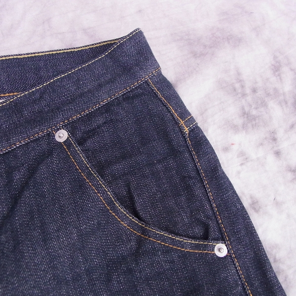実際に弊社で買取させて頂いたuniform experiment/ユニフォームエクスペリメント デニム UE-101042/サイズ：2の画像 6枚目