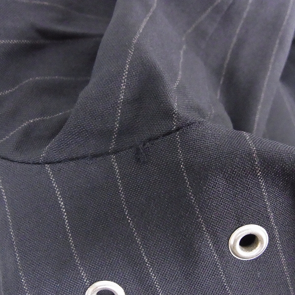 実際に弊社で買取させて頂いたMACKINTOSH/マッキントッシュ Ｇｅｎｕｉｎｅ　Ｈａｎｄｍａｄｅ ウール コート ブラック/38の画像 5枚目