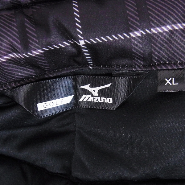 実際に弊社で買取させて頂いた【未使用】MIZUNO/ミズノ ゴルフウェア ベスト BREATH THERMO ブラック/XLの画像 2枚目