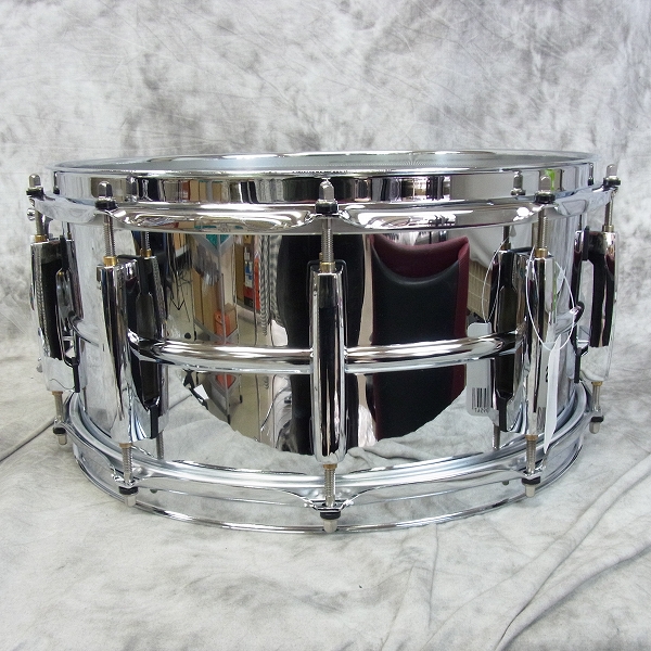 実際に弊社で買取させて頂いた【未使用】Pearl パール STE1465S SensiTone Elite 14"x6.5" スネアドラム の画像 1枚目