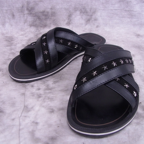 実際に弊社で買取させて頂いたJIMMY CHOO/ジミーチュウ WALLY スタースタッズスタッズ付 サンダル/41