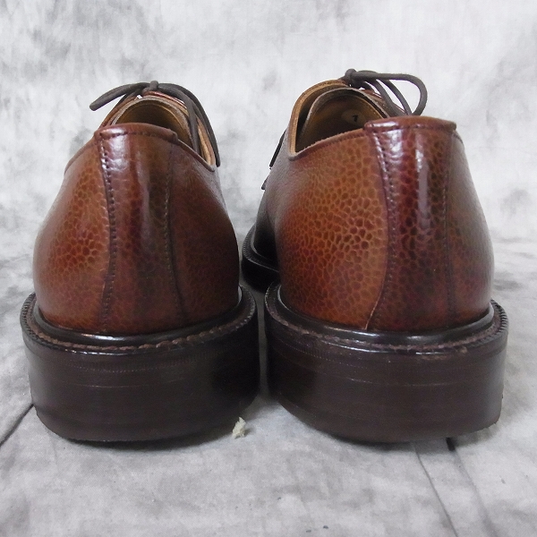 実際に弊社で買取させて頂いたALFRED DUNHILL/アルフレッドダンヒル ASHLEY Uチップ レザーシューズ 6の画像 1枚目