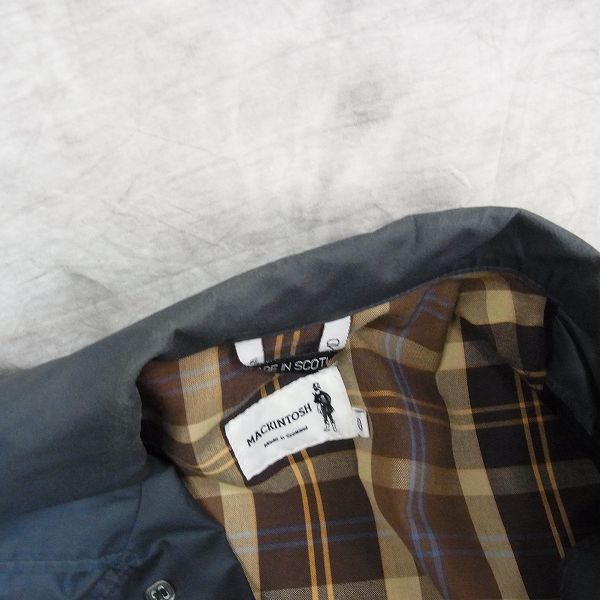 実際に弊社で買取させて頂いたMACKINTOSH/マッキントッシュ ロングコート/40の画像 7枚目