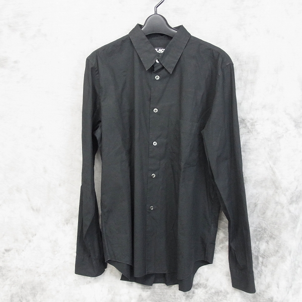 実際に弊社で買取させて頂いたBLACK COMME des GARCONS/コムデギャルソン 総柄長袖シャツ2011/XL