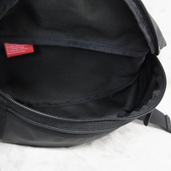 実際に弊社で買取させて頂いたManhattan Portage/マンハッタンポーテージ ウエストバッグ ブラックの画像 5枚目