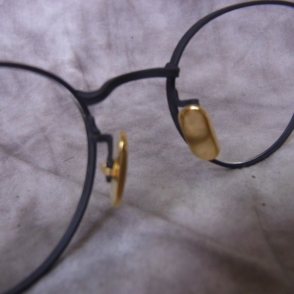実際に弊社で買取させて頂いたOLIVER GOLDSMITH/オリバーゴールドスミス 眼鏡/メガネフレーム Actress 48の画像 4枚目