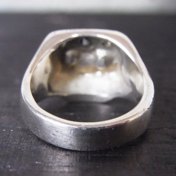 実際に弊社で買取させて頂いたFLASH POINT/フラッシュポイント ジムスカルリング サファイア/C-MAG 14号 の画像 2枚目