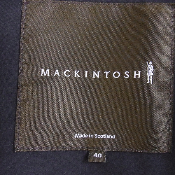 実際に弊社で買取させて頂いたMACKINTOSH/マッキントッシュ コットン エンジニアコート ブルー/40の画像 2枚目