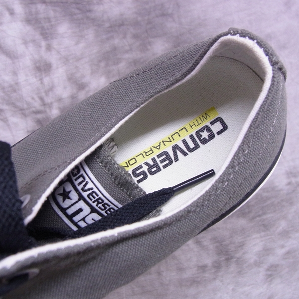 実際に弊社で買取させて頂いたCONVERSE/コンバース Canvas/キャンバス OX 142758C/26.5の画像 4枚目