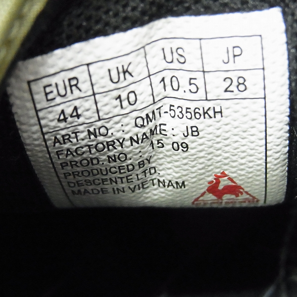 実際に弊社で買取させて頂いたle coq sportif×MITA SEAKERS/ルコック スポルティフ×ミタスニーカーズ /LCS R 900 MT KHK/スニーカー/qmt-5356kh/28の画像 5枚目